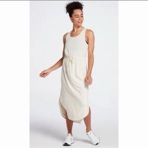 Calia Racerback Midi Dress Birch Drawstring
Summer Athleisure Size S